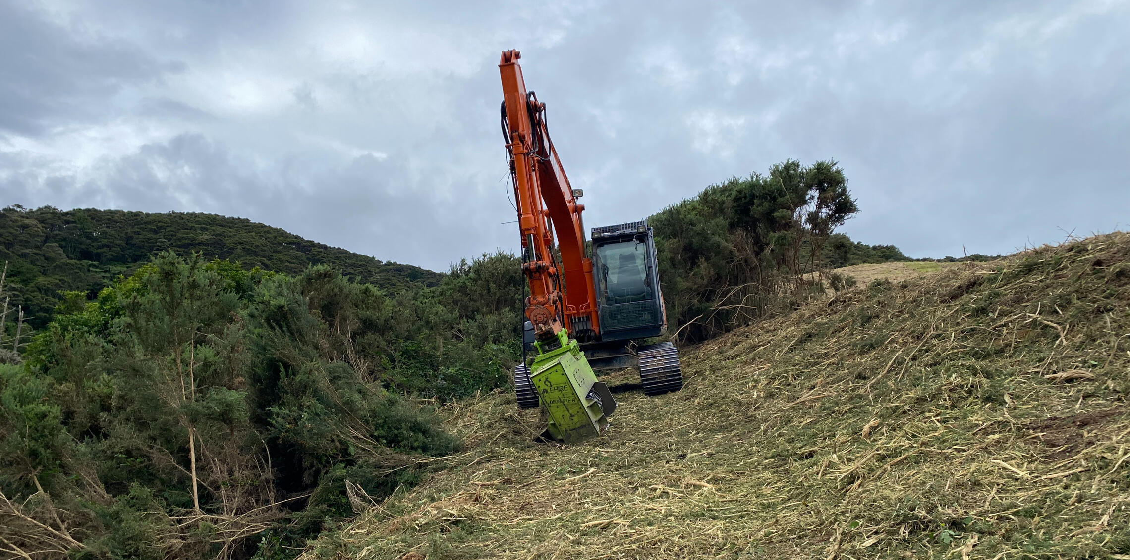 12t digger mulcher 12t digger mulcher